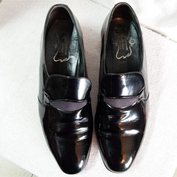 Florsheim black patent leather oxford dress shoes main image 5